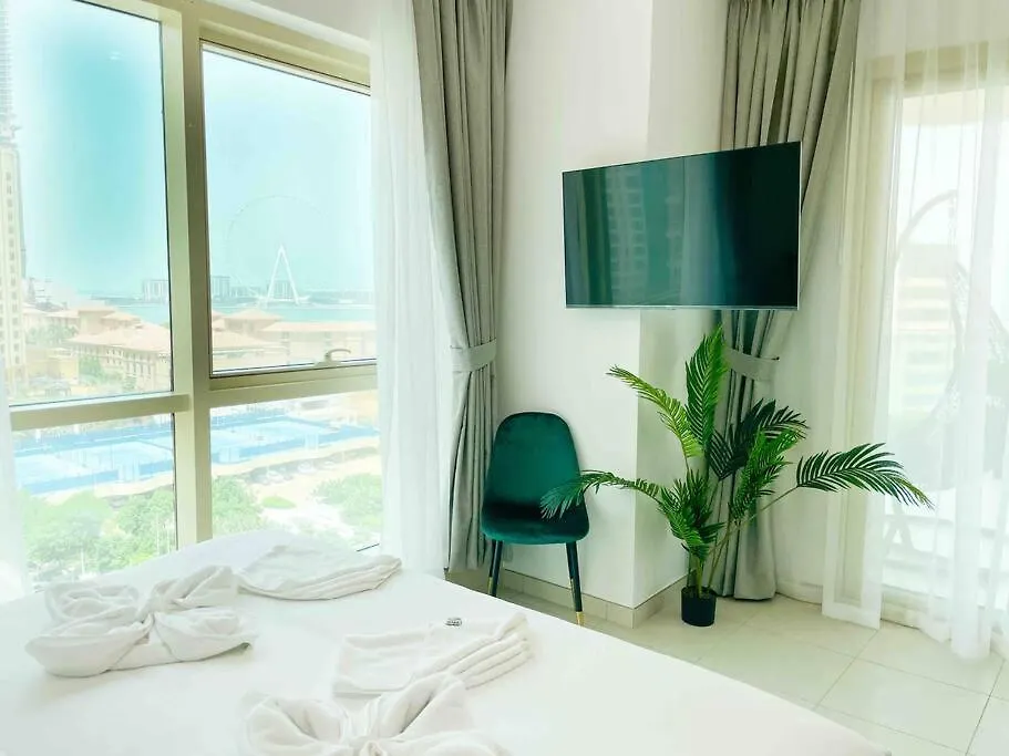 Apartament Royal Oceanic In Jbr By Happy Season Dubaj Zjednoczone Emiraty Arabskie